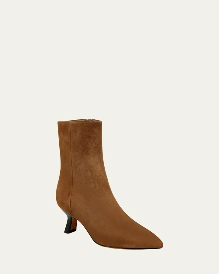 Billy Suede Low Ankle Boots - Image 2
