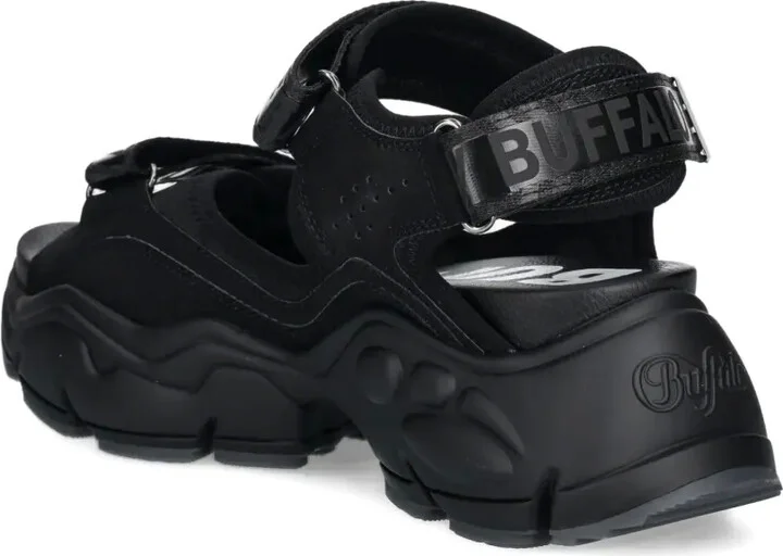 Binary 0 chunky-sole platform sandals - Image 3
