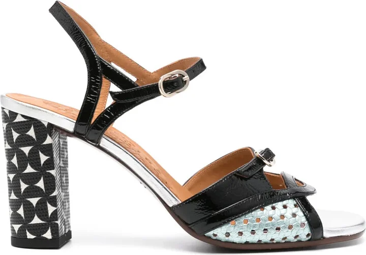 Bindi 85mm leather sandals