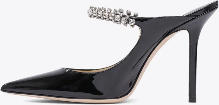 Bing 100 Patent Leather Mules - Image 2