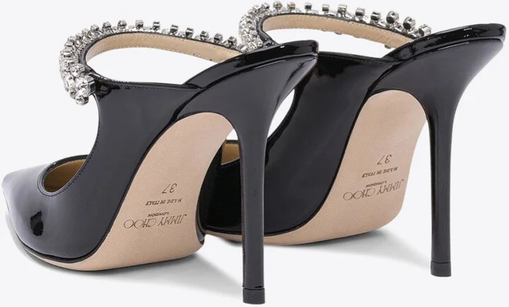Bing 100 Patent Leather Mules - Image 3
