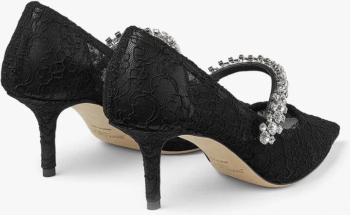 Bing 65 Crystal-Embellished Lace Pumps - Image 2