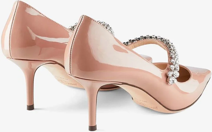 Bing 65 Crystal-Embellished Pumps in Patent Leather - Image 2