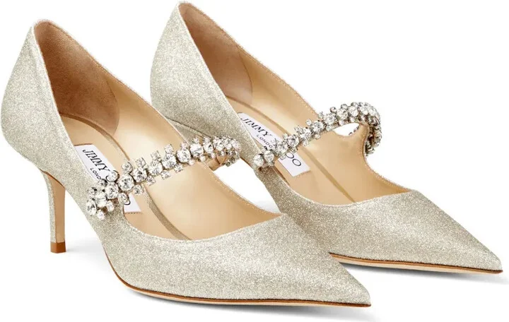Bing 65mm glitter-effect pumps - Image 2