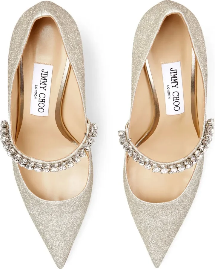 Bing 65mm glitter-effect pumps - Image 4