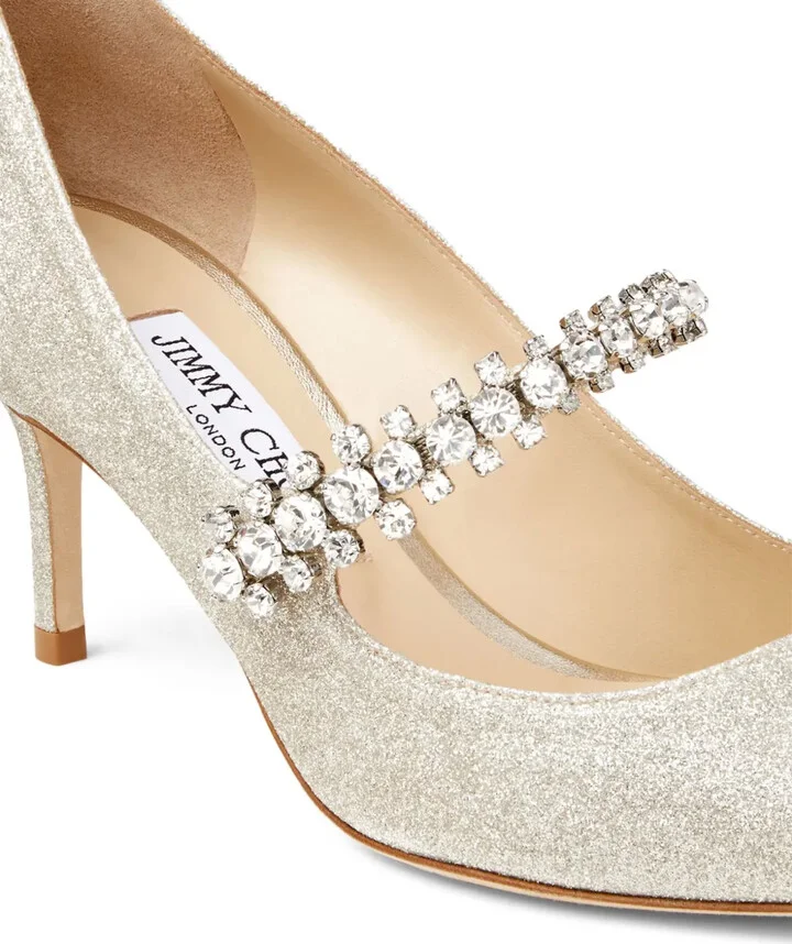 Bing 65mm glitter-effect pumps - Image 5