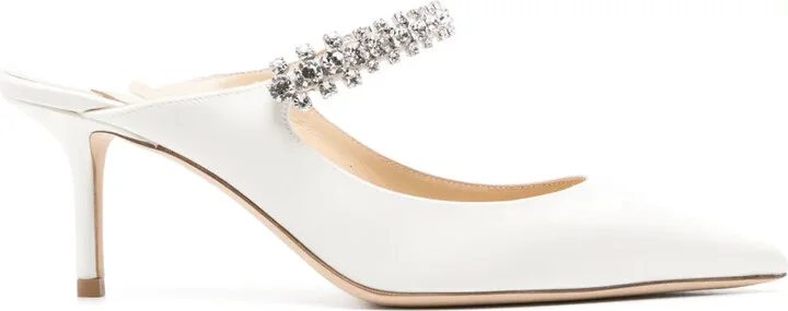 Bing 65mm leather mules