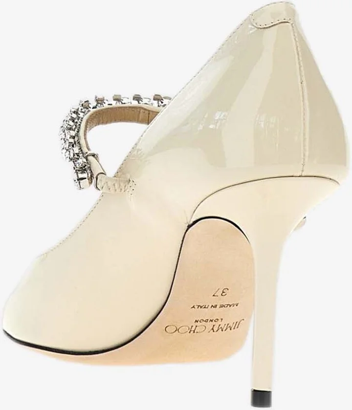 Bing 85 Crystal-Embellished Pumps in Patent Leather - Image 2
