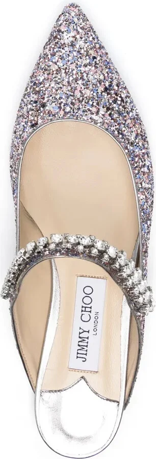 Bing crystal-embellished mules - Image 4