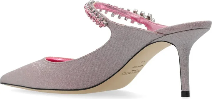 Bing crystal embellished mules - Image 3