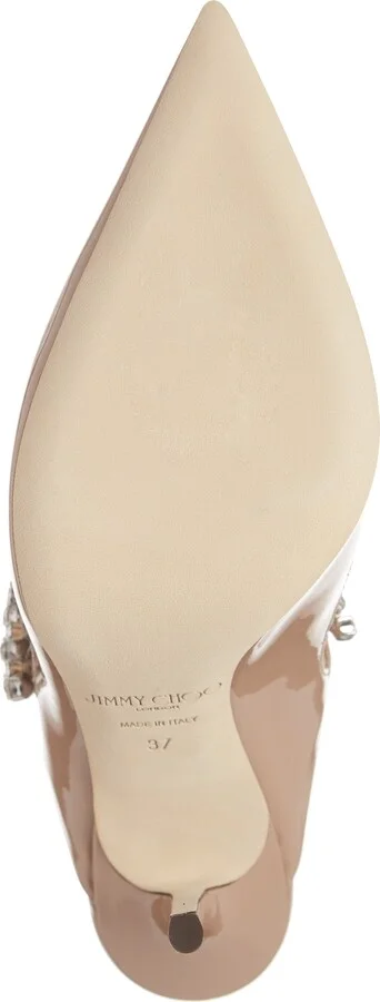 Bing Crystal Embellished Patent Mule - Image 6