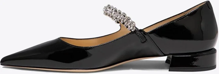 Bing Crystal-Strap Ballerina Flats - Image 2