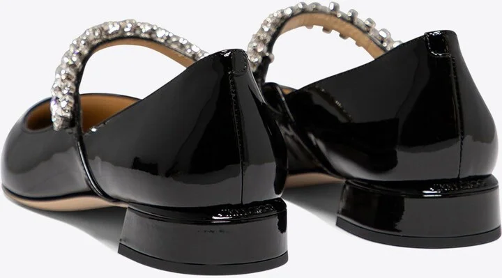 Bing Crystal-Strap Ballerina Flats - Image 3
