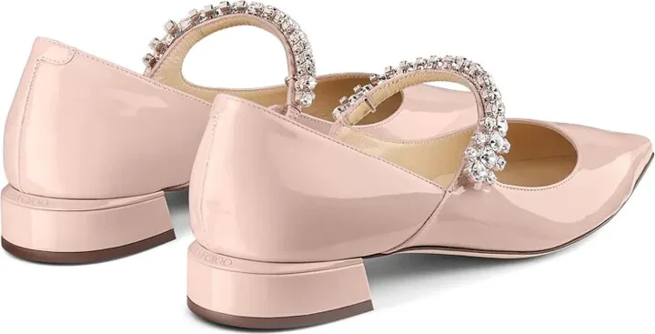 Bing crystal-strap ballerina shoes - Image 3