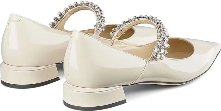 Bing crystal-strap ballerina shoes - Image 3