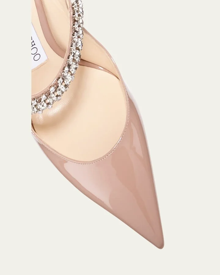 Bing Patent Crystal-Strap High-Heel Pumps - Image 2