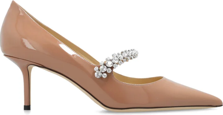 ‘Bing’ Patent Pumps, , - Beige