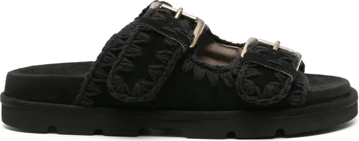 Bio suede sandals