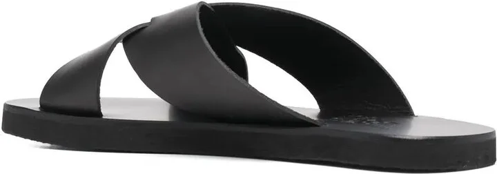 Bios cross-strap leather slides - Image 3