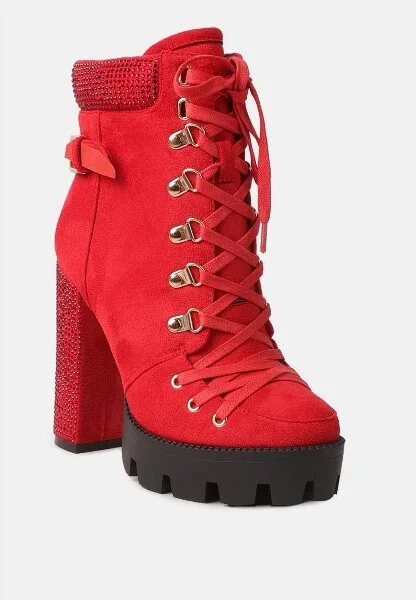 Birch Block Heeled Ankle Women Boots - Image 2