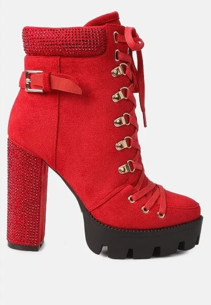 Birch Block Heeled Ankle Women Boots