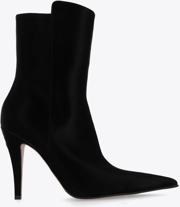 Birdee 105 Satin Ankle Boots