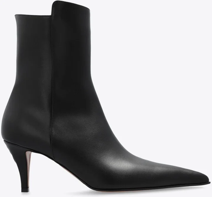 Birdee 70 Leather Ankle Boots