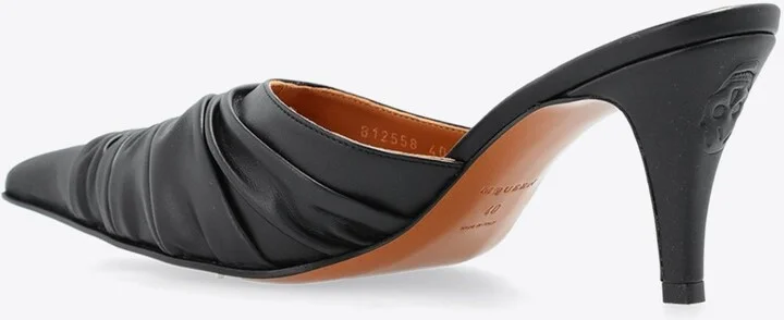 Birdee 70 Leather Pointed Mules - Image 2