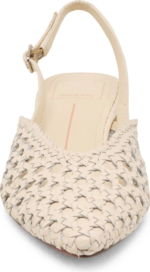 Birdie Pointed Toe Slingback Flat - Image 4