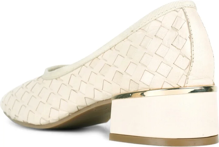 Birdie Woven Leather Pump - Image 2
