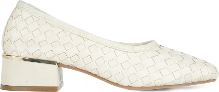 Birdie Woven Leather Pump - Image 3