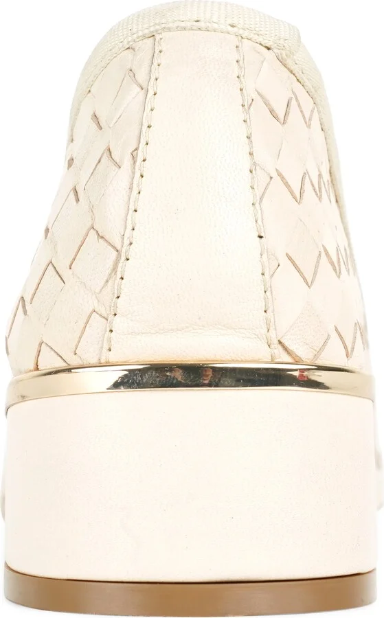 Birdie Woven Leather Pump - Image 7