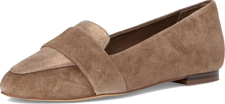 Birdies Blackbird Suede Flat Women's Flat Shoes Oak Shimmer : 7 M, Leather/Suede - Image 5
