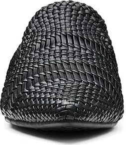 Birdies Dove Woven Mule Women's Slippers Black : 6 M, Leather - Image 5
