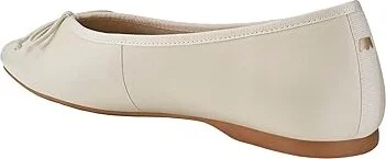Birdies Goldfinch Leather Flat Women's Shoes Ecru Leather : 5.5 M, Nappa - Image 4