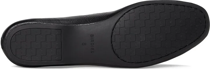 Birdies Hummingbird Leather Flat Women's Shoes Noir : 9 M, Leather/Nappa/Rubber - Image 3