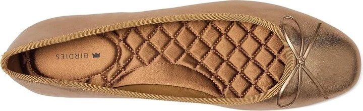Birdies Hummingbird Leather Flat Women's Shoes Vintage Gold : 5.5 M, Leather/Nappa/Rubber - Image 2