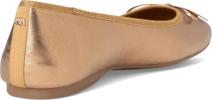 Birdies Hummingbird Leather Flat Women's Shoes Vintage Gold : 5.5 M, Leather/Nappa/Rubber - Image 4