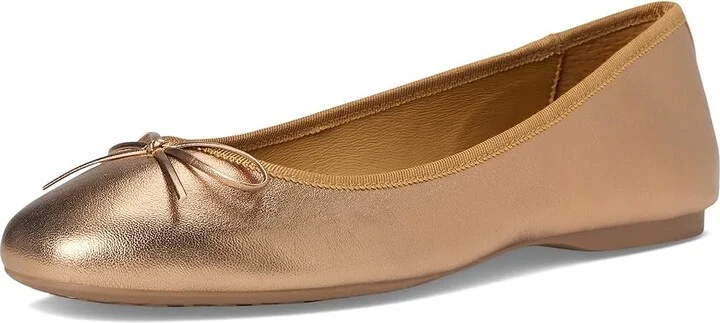 Birdies Hummingbird Leather Flat Women's Shoes Vintage Gold : 5.5 M, Leather/Nappa/Rubber - Image 5