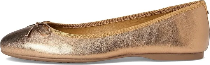 Birdies Hummingbird Leather Flat Women's Shoes Vintage Gold : 5.5 M, Leather/Nappa/Rubber - Image 6