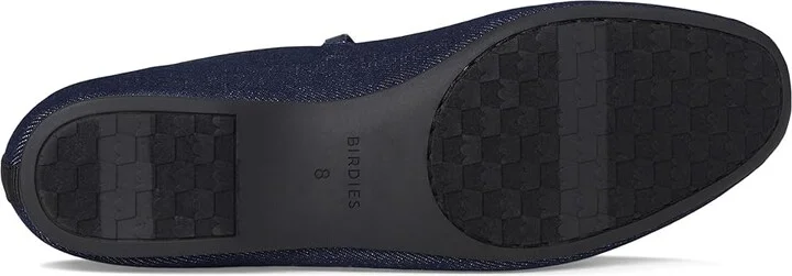 Birdies Hummingbird Mary Jane Fabric Flat Women's Shoes Denim : 9 M, Cotton - Image 3
