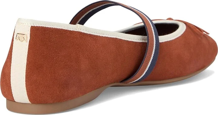 Birdies Hummingbird Mary Jane Suede Flat Women's Shoes Rum : 5.5 M - Image 4