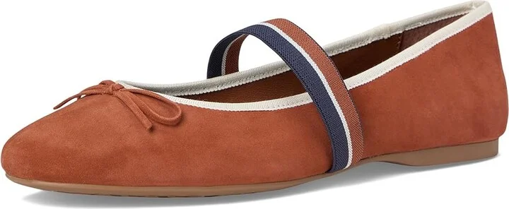 Birdies Hummingbird Mary Jane Suede Flat Women's Shoes Rum : 5.5 M - Image 5