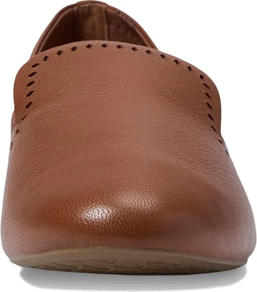 Birdies Starling Leather Laser Cut Flat Women's Shoes Whiskey Leather Laser Cut : 5 M - Image 2