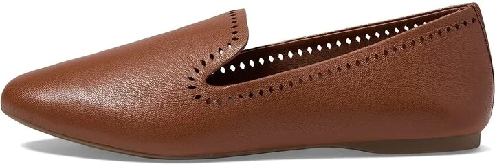 Birdies Starling Leather Laser Cut Flat Women's Shoes Whiskey Leather Laser Cut : 5 M - Image 5