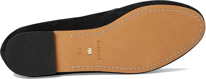 Birdies Starling Suede Flat Women's Shoes Black Suede : 6.5 M - Image 3