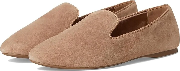 Birdies Starling Suede Flat Women's Shoes Latte Suede : 5.5 M