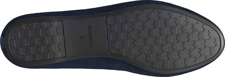 Birdies Starling Suede Flat Women's Shoes Navy : 11 M - Image 2