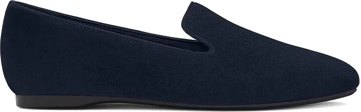 Birdies Starling Suede Flat Women's Shoes Navy : 11 M - Image 5