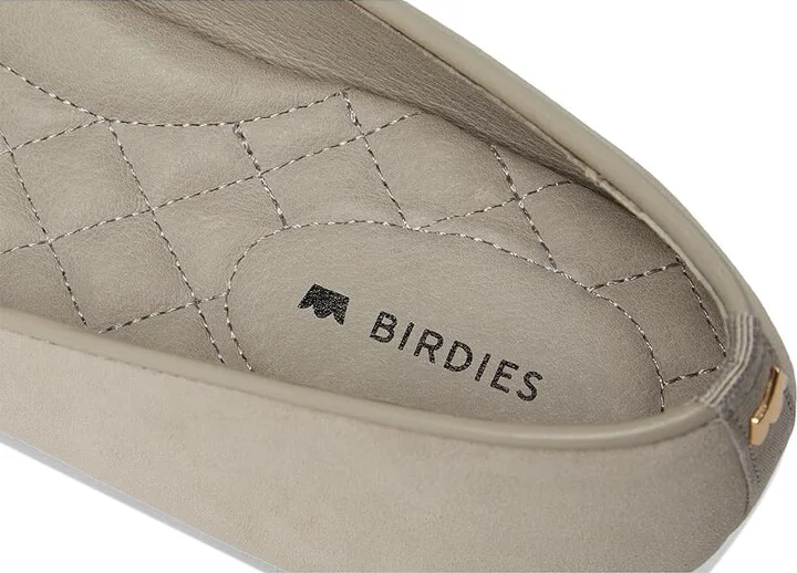 Birdies Starling Suede Flat Women's Shoes Stone Suede : 10 M - Image 7